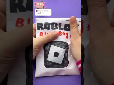 Roblox Blind Bag 2✨❤️ #shorts #kaddiartandcraft #diy #papercrafts #blindbag #squishy #asmr