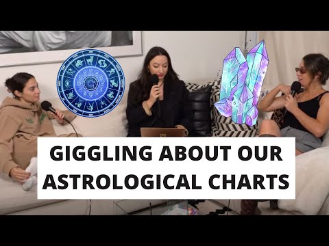 Expert astrologer reads our charts!