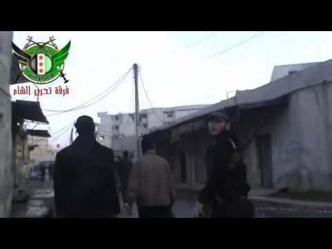 انتشار عناصر فرقة تحرير الشام في حي القدم في مدينة دمشق