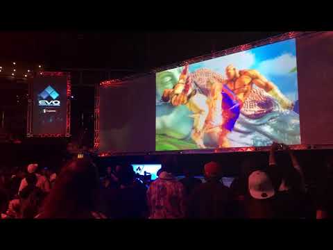 CROWD REACTION: SAGAT Trailer Evo 2018 Street Fighter V
