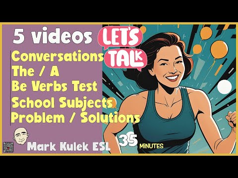35 Minutes of English Conversation Practice with Mark Kulek ESL