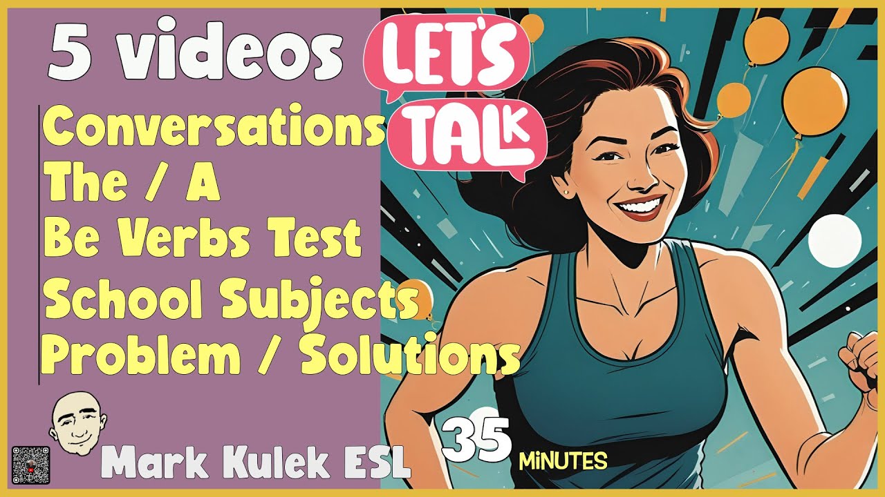 35 Minutes of English Conversation Practice with Mark Kulek ESL