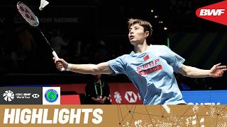 Shi Yu Qi vs Lakshya Sen | Quality and intensity throughout