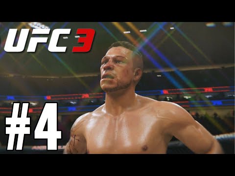UFC 3 Career Mode Walkthrough Part 4 - BACK AND FOURTH BRAWL!