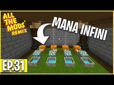 Hugo - MANA INFINI ! | Minecraft Moddé - All The Mods 3 Remix | Ep# 31
