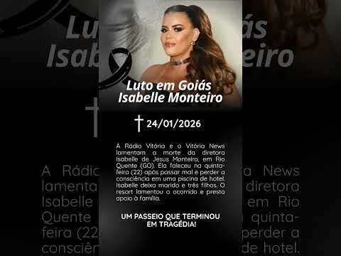 LUTO em Goiás Isabelle Monteiro