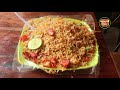 Chicken Fried Rice Making At Road Side Indian Street Food Fast Food Recipes Hyderabad