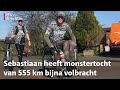 Oud-militair rolt honderden kilometers voor goede doel