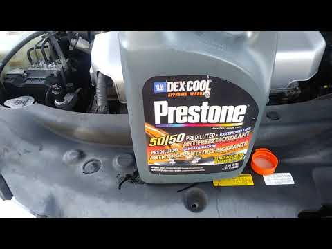 Prestone dex cool to top off low coolant