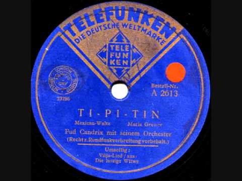 Fud Candrix - Ti-Pi-Tin - Blankenberge, June 29, 1938