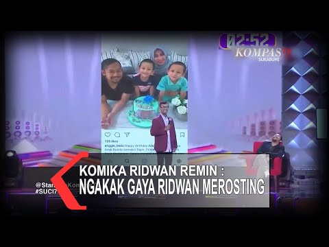 NGAKAK!!! Kompilasi Roasting Terbaik ala Ridwan Remin