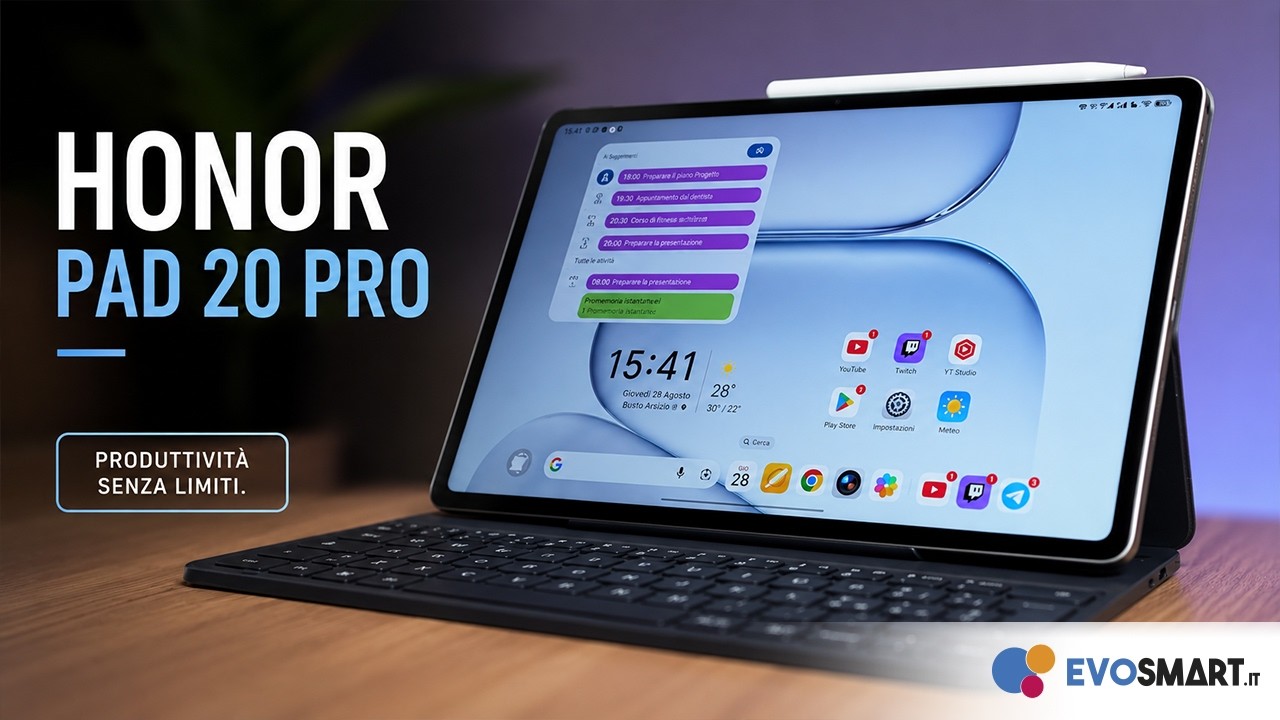 HONOR Pad 20 Pro: può davvero SOSTITUIRE un PC? Recensione
