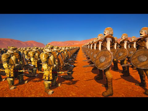 20,000x DWARF SHIELD BEARER VS 20,000x UNDEAD RAIDER | EPIC FANTASY BATTLE SIMULATOR