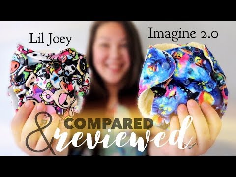 Lil Joey VS Imagine Bamboo 2.0 AIO: NEWBORN DIAPERS COMPARED & REVIEWED