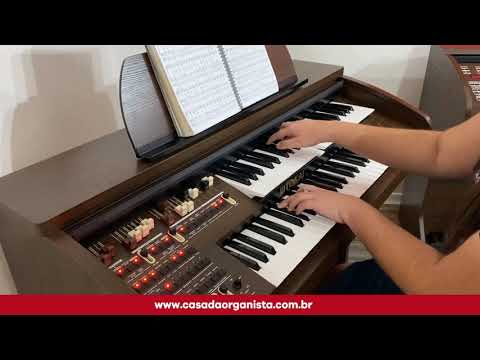 TOKAI MD 7 WENGUE - HINO 317 (HINÁRIO 05 CCB) - SINTO O SENHOR, POR FÉ, EM MIM - CASA DAS ORGANISTAS