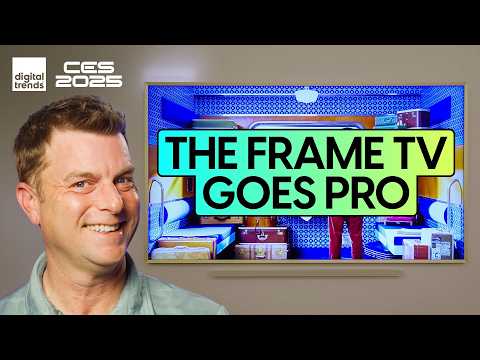 Samsung's New Frame Pro TV Adds Wireless, Unique Mini-LED Design