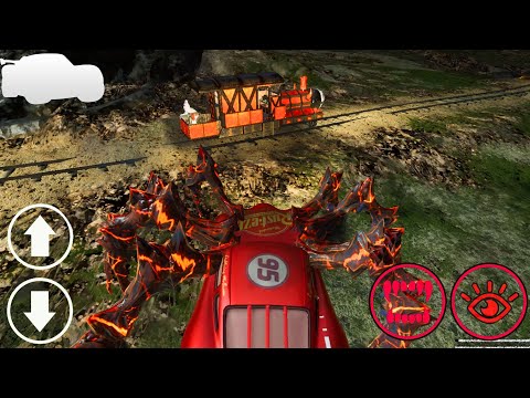 Playing As NIGHTNING MC QUEEN to Hunt Thomas the Tank Engine - Choo-Choo Charles