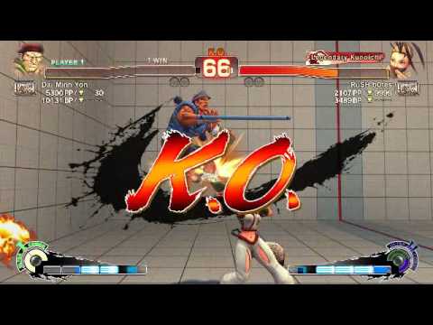 USF4: Dieminion (Rolento) vs b0tes (Ibuki) 2/6