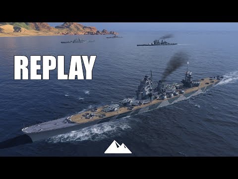AZUMA, "als Tank gespielt" hat er gesagt.-  World of Warships | [Replay] [Deutsch] [60fps]