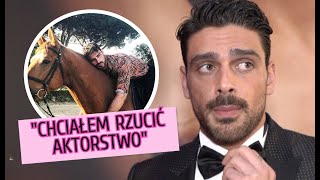 Michele Morrone zamierzał zostać... ogrodnikiem