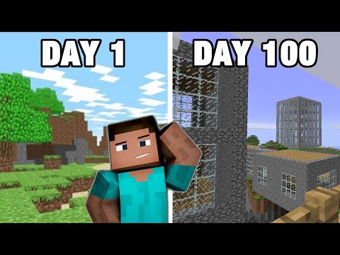 100 Days in Minecraft Beta 1.7.3 - Epic Survival Adventure!