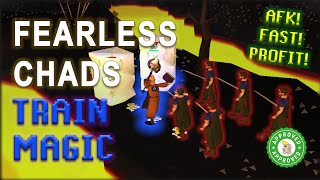 (NEW META) Fearless Chads Train Magic - AFK Your Way to Riches & XP