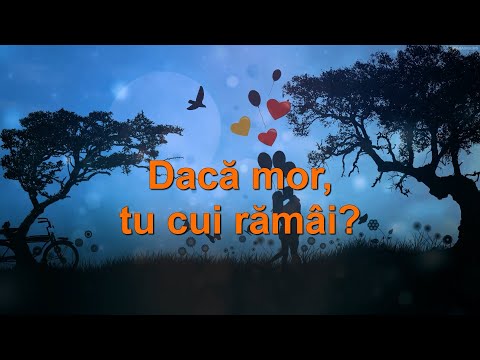 Vasile Macovei. "Dacă mor, tu cui rămâi?". 🄺🄰🅁🄰🄾🄺🄴