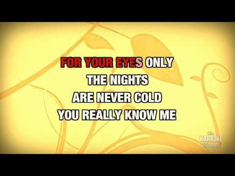 For Your Eyes Only : Sheena Easton | Karaoke with Lyrics