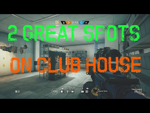 2 AMAZING SPOTS ON CLUB HOUSE! | Rainbow Six Siege
