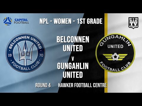 Women's 1st Grade - Capital Football - ROUND 4 - Belconnen United v Gungahlin United