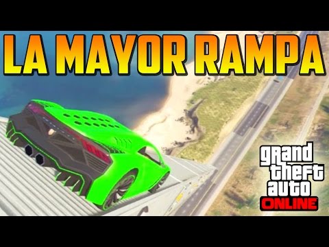SÚPER MEGA ULTRA HÍPER RAMPA!! - Gameplay GTA 5 Online Funny Moments