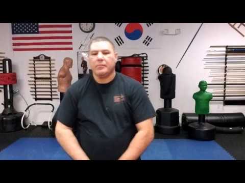 Cane self-defense with using your cane for chokes and take downs