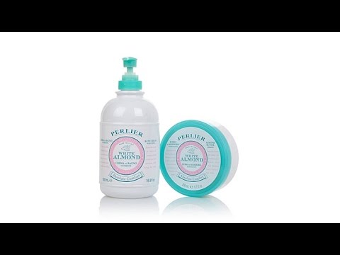 Perlier White Almond 2piece Bath   Body Set