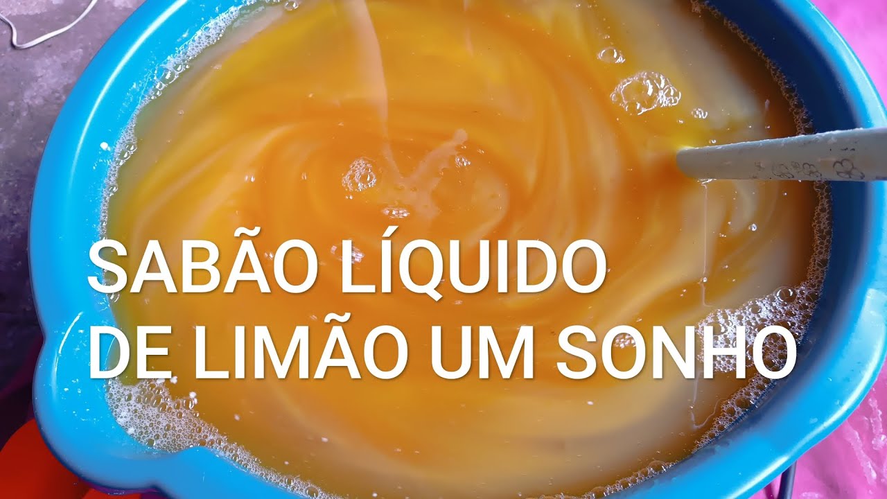 O SABÃO LÍQUIDO CASEIRO. MAS FÁCIL DO MUNDO