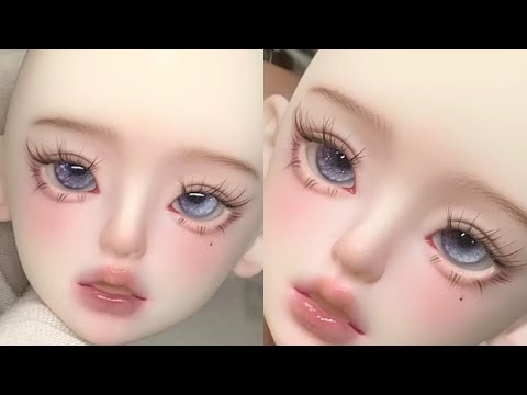 experimental small face with extremely feminine features ୨୧ ⋆.˚ 