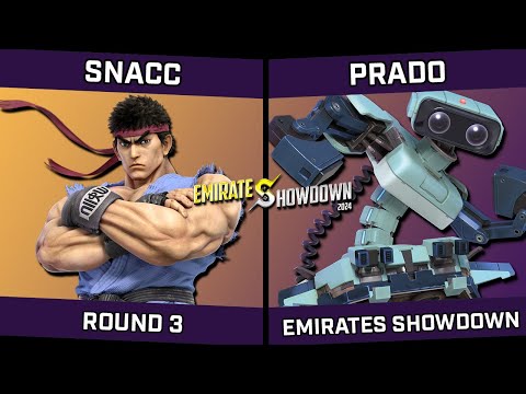 Snacc (Ryu) vs Prado (ROB) - Emirates Showdown 2024