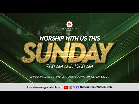 Fountain TV: Sunday First Service Live Broadcast | September 17th, 2023.