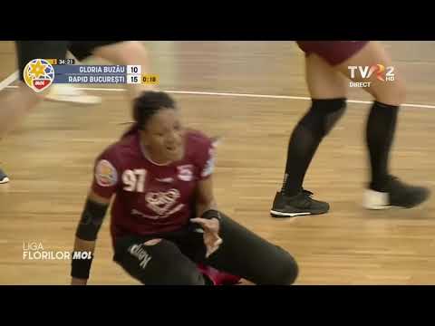 SCM Gloria Buzau - CS Rapid Bucuresti 26-23 | a doua repriza |