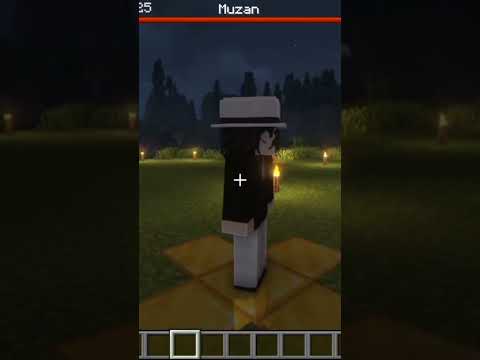 Ages Playz - Muzan - Minecraft Demon Slayer Mod #shorts