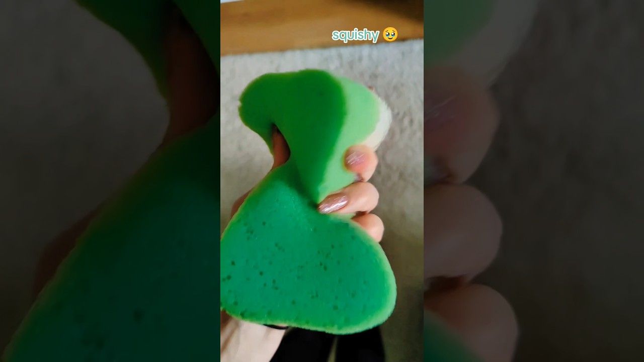 SPONGE SOUNDS ASMR 🧽 Satisfying, squishy, tingly #asmr