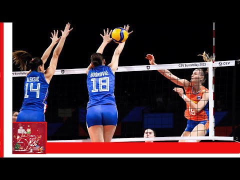 The Semifinal I Serbia vs The Netherlands I CEV EuroVolley 2023