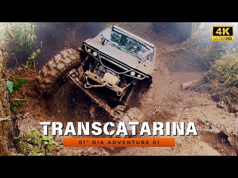 Transcatarina 1st Day / Only Heavy Obstacles on the trail #offroad #4x4 #mud #trail