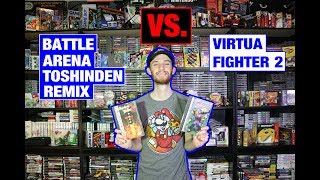 Sega Saturn Fighters Battle It Out! || Battle Arena Toshiden Remix Vs. Virtua Fighter 2