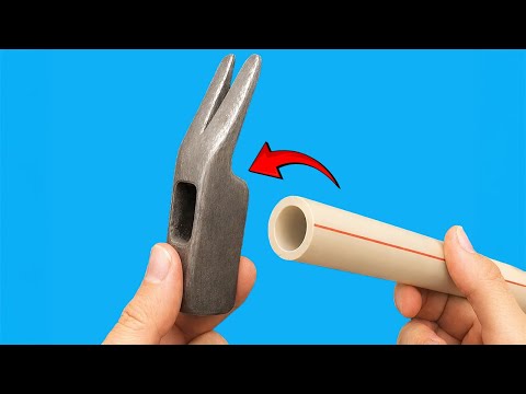 Millions of people are unaware of the amazing uses of hammers and PVC pipes!