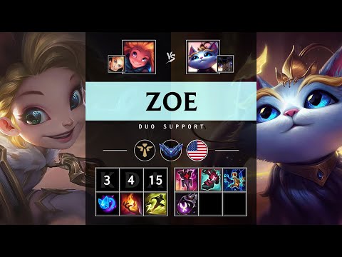 Zoe Support vs Yuumi - NA Diamond Patch 25.20
