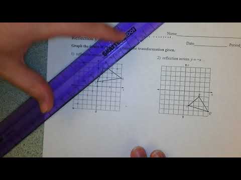 Reflection Across y = x and y = -x Video