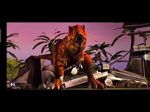 IT'S A WHITEOUT DINOSAUR BATTLE / Jurassic world the game #258