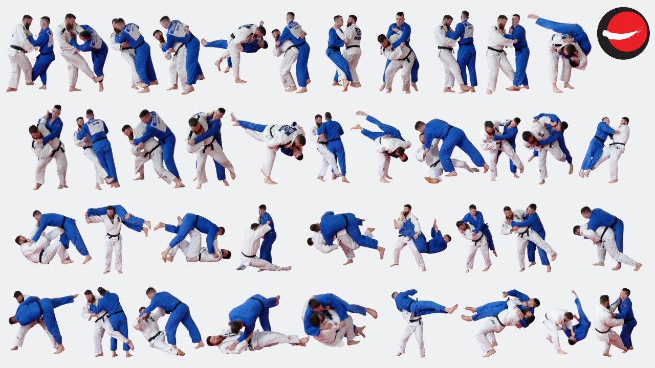 Gokyo-no-Waza - 80 Throws In 4 Minutes || Left And Right Versions