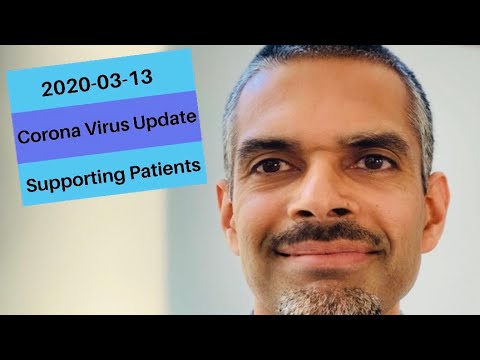 Corona virus update on 2020-03-13 from Chicago- Supporting our patients