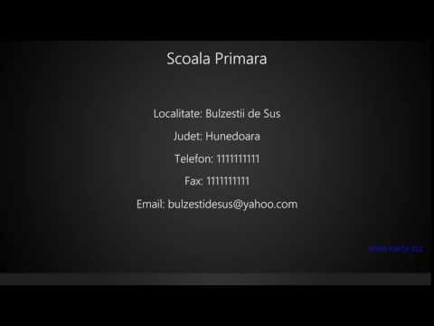 Scoala Primara Bulzestii de Sus